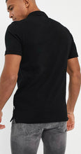 Load image into Gallery viewer, Men’s Black Polo Shirt Premium Fit
