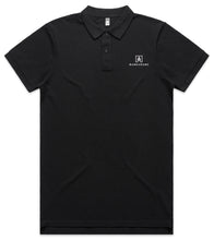 Load image into Gallery viewer, Men’s Black Polo Shirt Premium Fit
