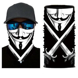 BANGARANG Fitted Tube "V for Vendetta Face" (FREE SHIPPING!)