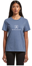 Load image into Gallery viewer, Women’s Faded Blue Staple Tee
