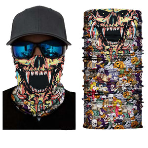 BANGARANG Fitted Tube “Skull and Creatures” (FREE SHIPPING!)