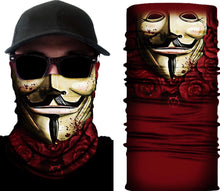 Load image into Gallery viewer, BANGARANG Fitted Tube “Anonymous 2.0 face” (FREE SHIPPING!)
