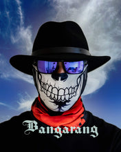 Load image into Gallery viewer, BANAGARANG Fitted Tube “Gangster Skull Face” (FREE SHIPPING!)
