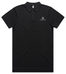 Men’s Black Polo Shirt Premium Fit