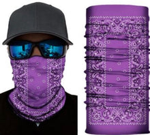 Load image into Gallery viewer, BANGARANG Fitted Tube “High Class Purple Paisley Pattern&quot; (FREE SHIPPING!)
