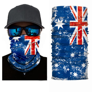 BANGARANG Fitted Tube  “Faded Aussie Flag Pattern” (FREE SHIPPING!)